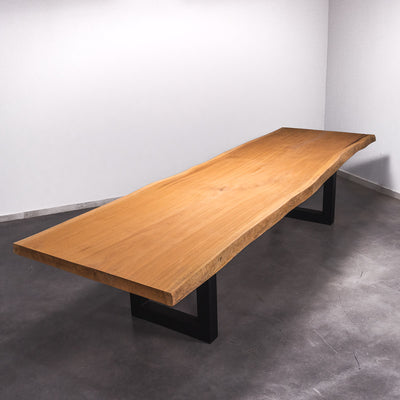 Baumscheiben Esstisch Sipo  - 440 x 120 x 7 cm