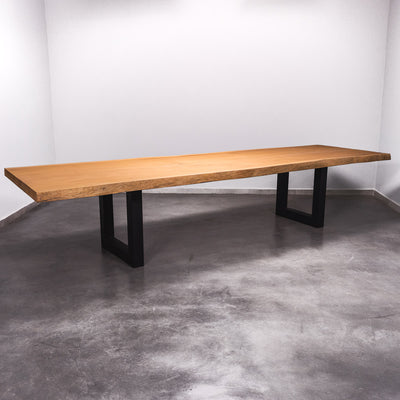 Baumscheiben Esstisch Sipo  - 440 x 120 x 7 cm