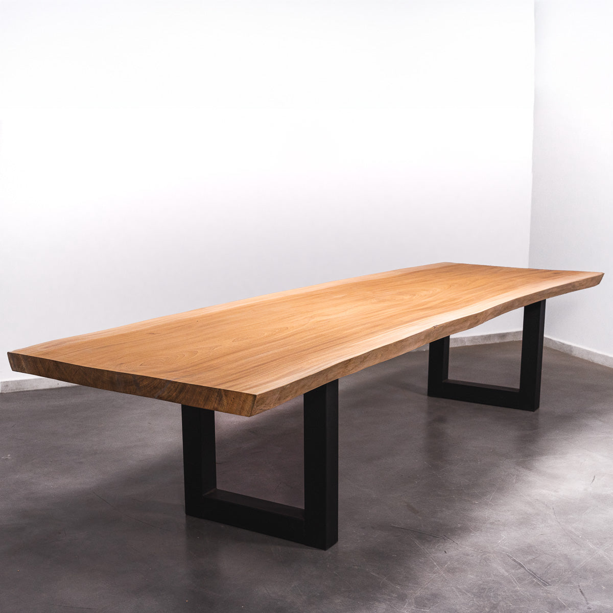 Baumscheiben Esstisch Sipo  - 350 x 105 x 7 cm