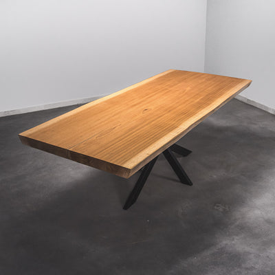 Baumscheiben Esstisch Sipo  - 235 x 110 x 7 cm
