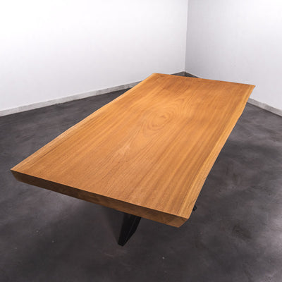 Baumscheiben Esstisch Sipo  - 210 x 110 x 7 cm