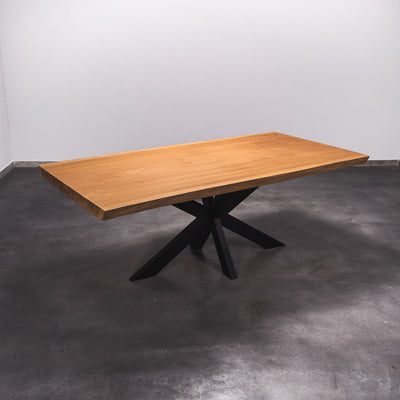 Baumscheiben Esstisch Sipo  - 210 x 110 x 7 cm