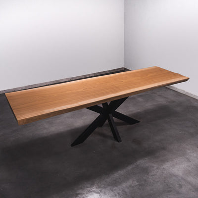 Baumscheiben Esstisch Sipo  - 275 x 90 x 7 cm