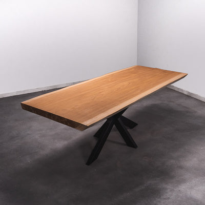 Baumscheiben Esstisch Sipo  - 220 x 100 x 7 cm