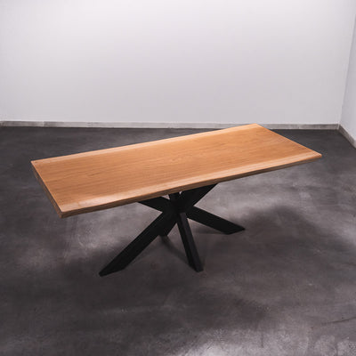Baumscheiben Esstisch Sipo  - 200 x 85 x 7 cm