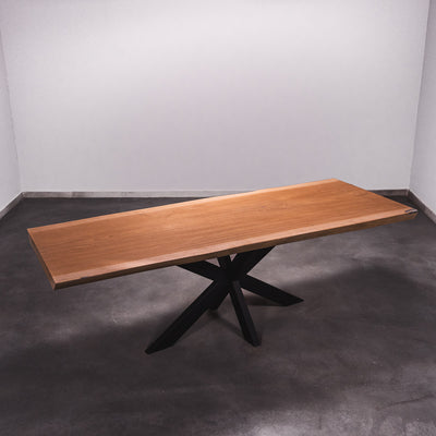 Baumscheiben Esstisch Sipo  - 250 x 90 x 7 cm