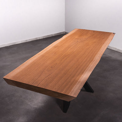 Baumscheiben Esstisch Sipo  - 250 x 90 x 7 cm