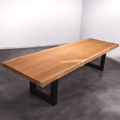 Baumscheiben Esstisch Sapelli - 350 x 110 x 7 cm