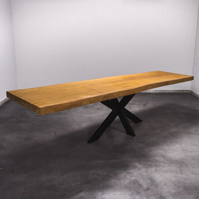 Baumscheiben Esstisch Bilinga  - 320 x 85 x 7 cm