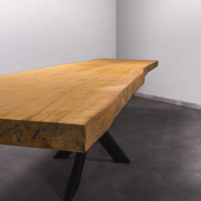 Baumscheiben Esstisch Bilinga  - 320 x 85 x 7 cm