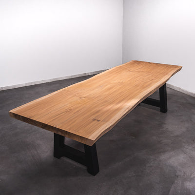Baumscheiben Esstisch Sipo  - 300 x 115 x 7 cm