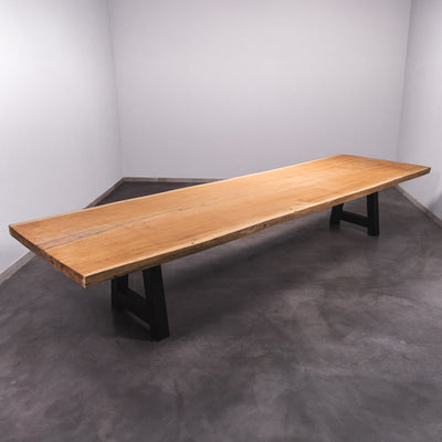 Baumscheiben Esstisch Sapelli - 440 x 130 x 7 cm