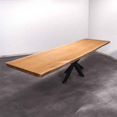 Baumscheiben Esstisch Sipo  - 360 x 110 x 7 cm