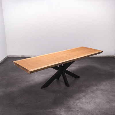 Baumscheiben Esstisch Sapelli - 250 x 90 x 7 cm