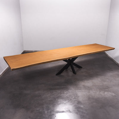 Baumscheiben Esstisch Sipo  - 420 x 110 x 7 cm