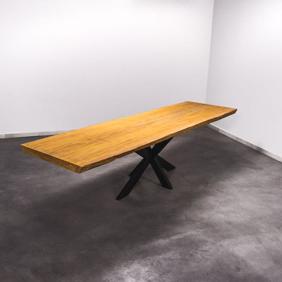 Baumscheiben Esstisch Bilinga  - 330 x 90 x 7 cm