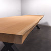 Baumscheiben Esstisch Sapelli - 370 x 108 x 7 cm