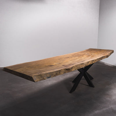 Baumscheiben Esstisch Tali  - 380 x 95 x 7 cm