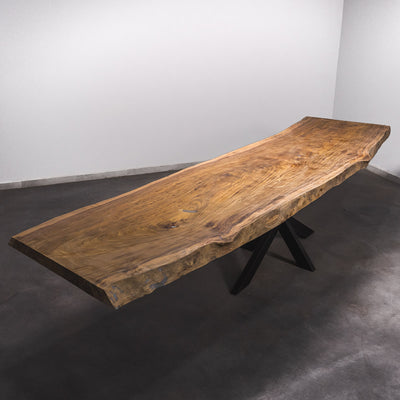 Baumscheiben Esstisch Tali  - 380 x 95 x 7 cm