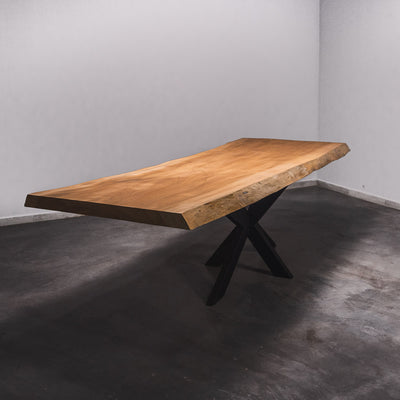Baumscheiben Esstisch Sipo  - 300 x 105 x 7 cm