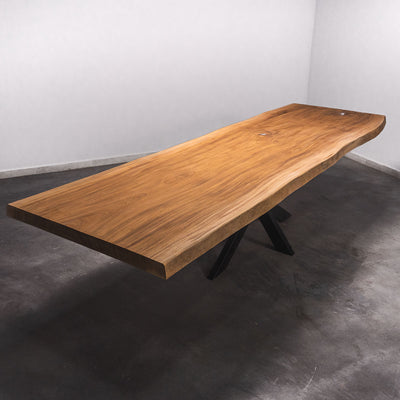 Baumscheiben Esstisch Sipo  - 370 x 120 x 7 cm