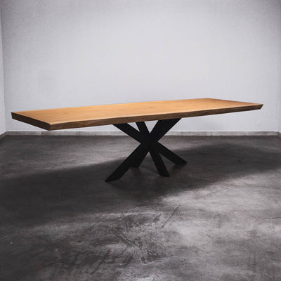 Baumscheiben Esstisch Sipo  - 300 x 105 x 7 cm