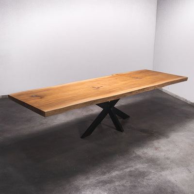 Baumscheiben Esstisch Sipo  - 320 x 100 x 7 cm