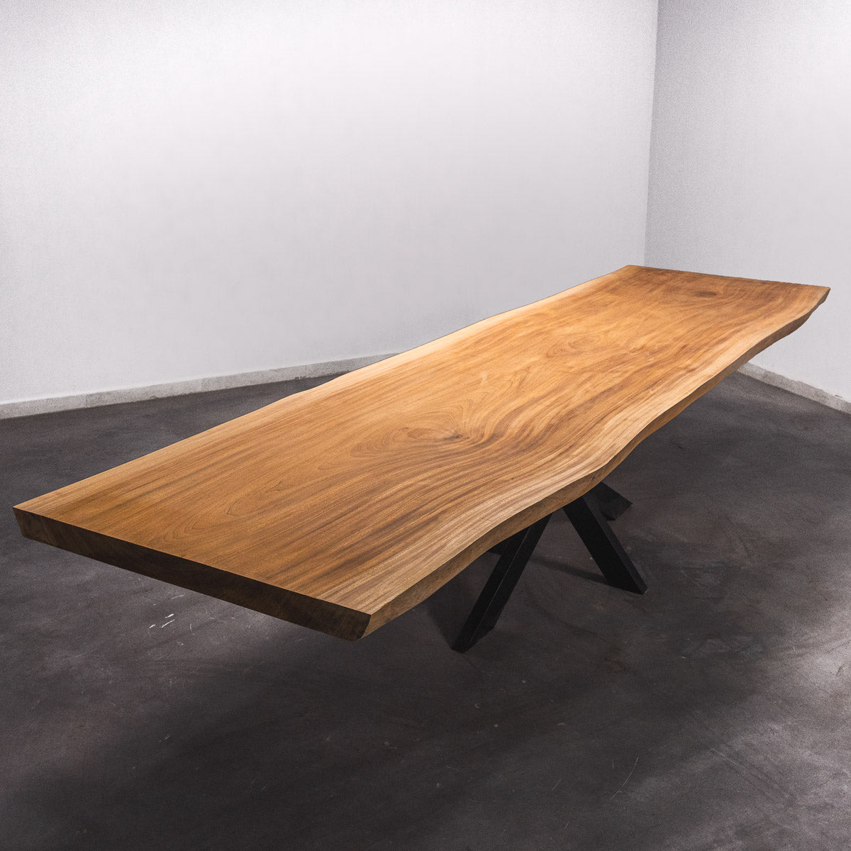 Baumscheiben Esstisch Sipo  - 330 x 90 x 7 cm