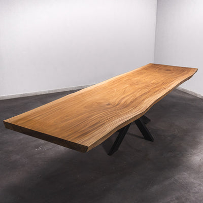 Baumscheiben Esstisch Sipo  - 330 x 90 x 7 cm