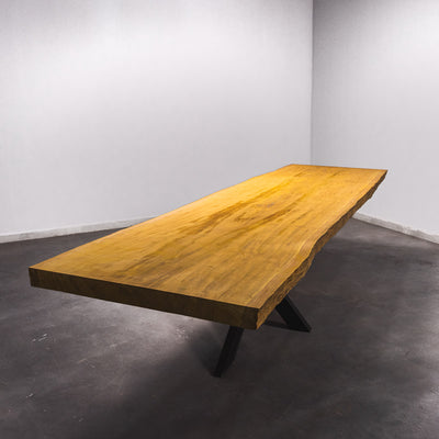 Baumscheiben Esstisch Bilinga  - 300 x 90 x 7 cm