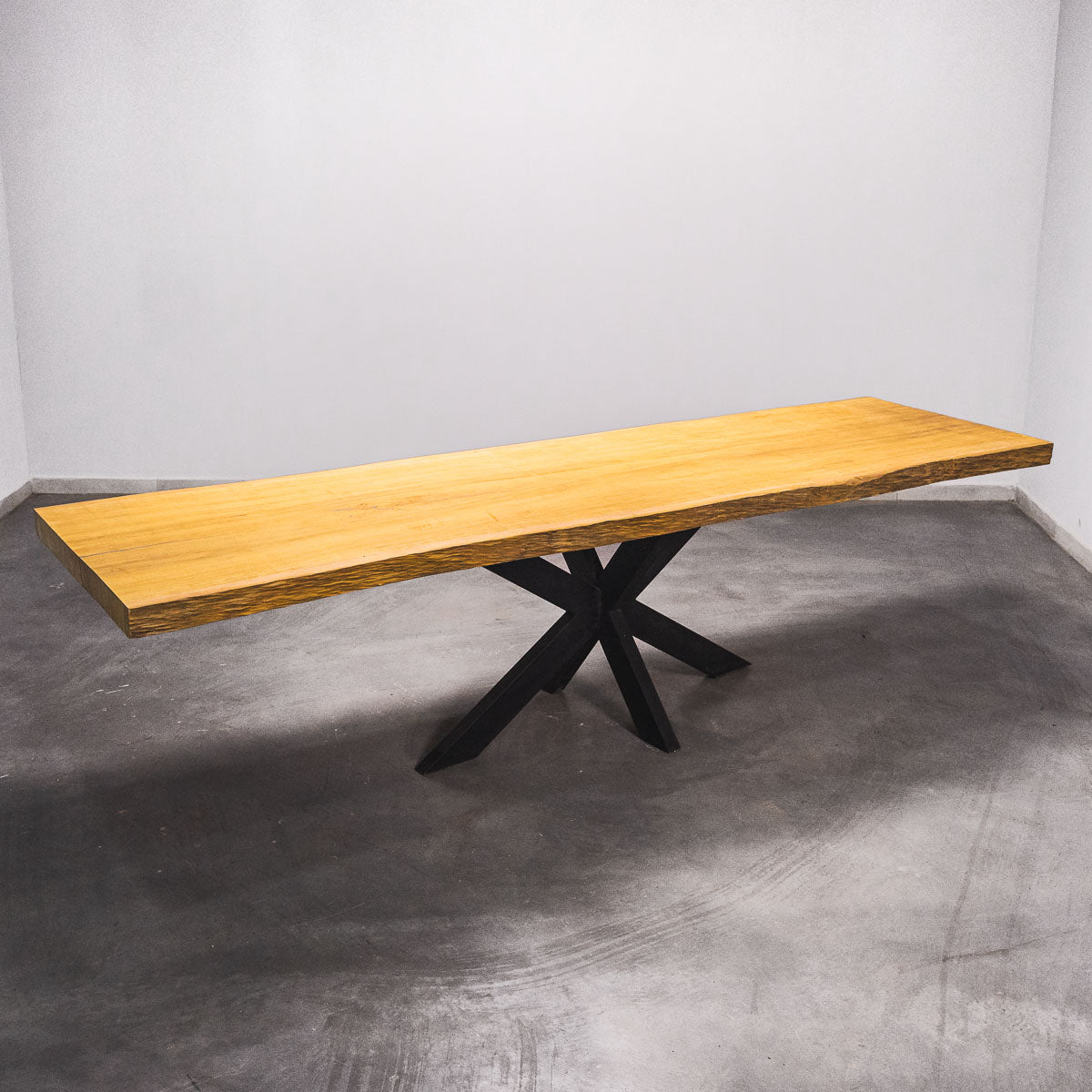 Baumscheiben Esstisch Bilinga  - 300 x 90 x 7 cm