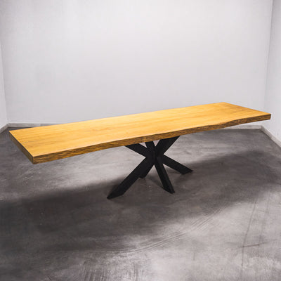 Baumscheiben Esstisch Bilinga  - 300 x 90 x 7 cm