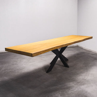 Baumscheiben Gartentisch Bilinga  - 300 x 90 x 7 cm