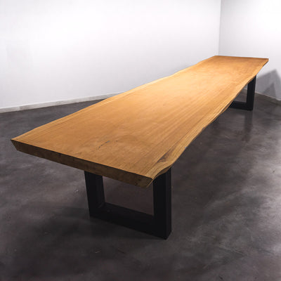 Baumscheiben Esstisch Sipo  - 430 x 110 x 7 cm