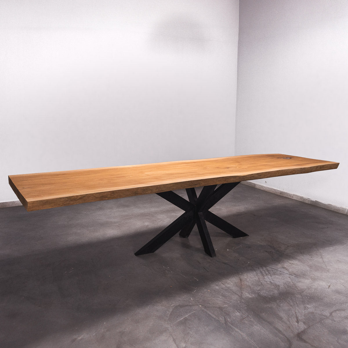 Baumscheiben Esstisch Sipo  - 320 x 95 x 7 cm