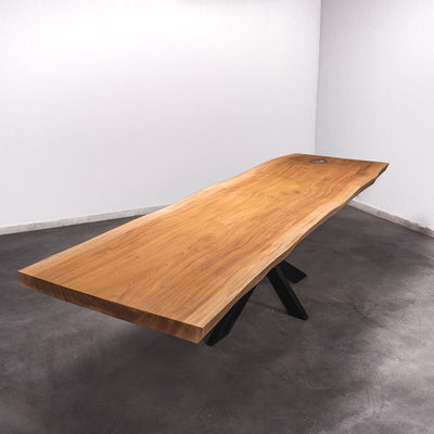 Baumscheiben Esstisch Sipo  - 320 x 95 x 7 cm