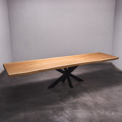 Baumscheiben Esstisch Sapelli - 360 x 100 x 7 cm