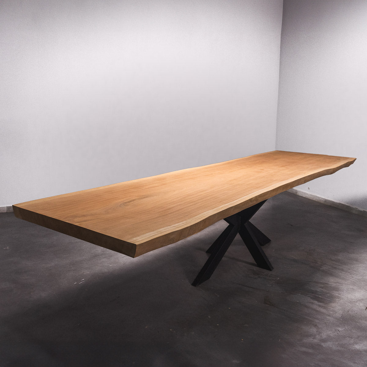 Baumscheiben Esstisch Sapelli - 360 x 100 x 7 cm