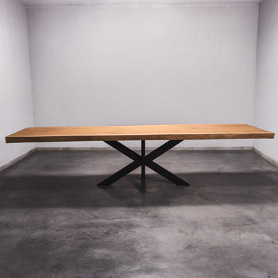 Baumscheiben Esstisch Sipo  - 270 x 85 x 7 cm