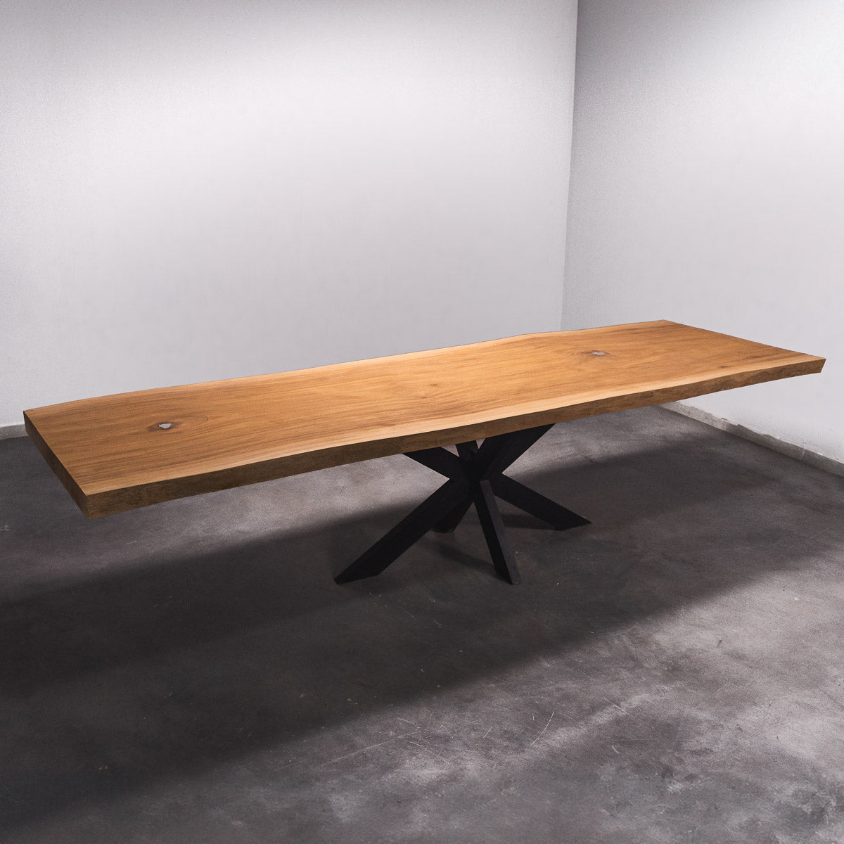 Baumscheiben Esstisch Sipo  - 270 x 85 x 7 cm
