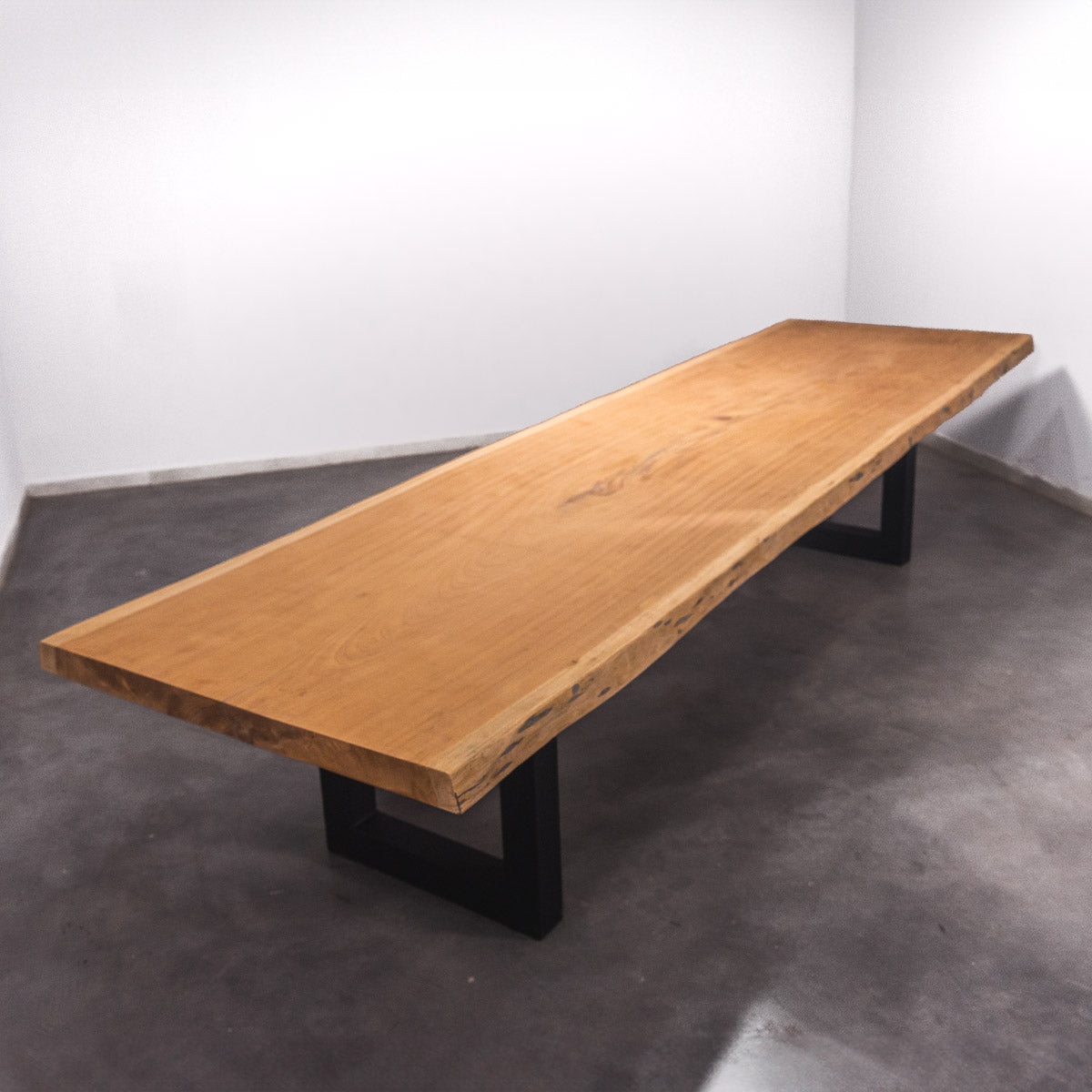 Baumscheiben Esstisch Sapelli - 440 x 125 x 7 cm