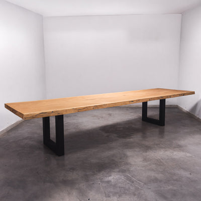 Baumscheiben Esstisch Sapelli - 440 x 125 x 7 cm