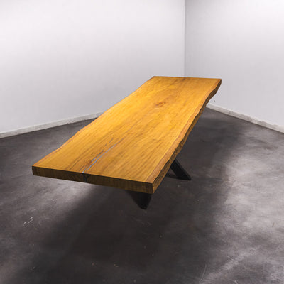 Baumscheiben Esstisch Bilinga  - 300 x 95 x 7 cm