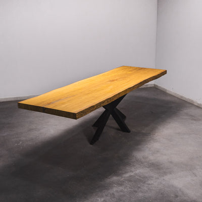 Baumscheiben Esstisch Bilinga  - 300 x 95 x 7 cm