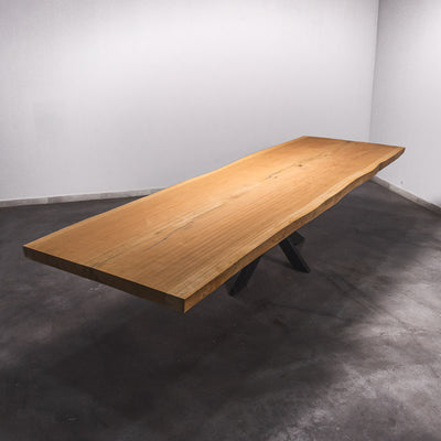 Baumscheiben Esstisch Sapelli - 360 x 110 x 7 cm