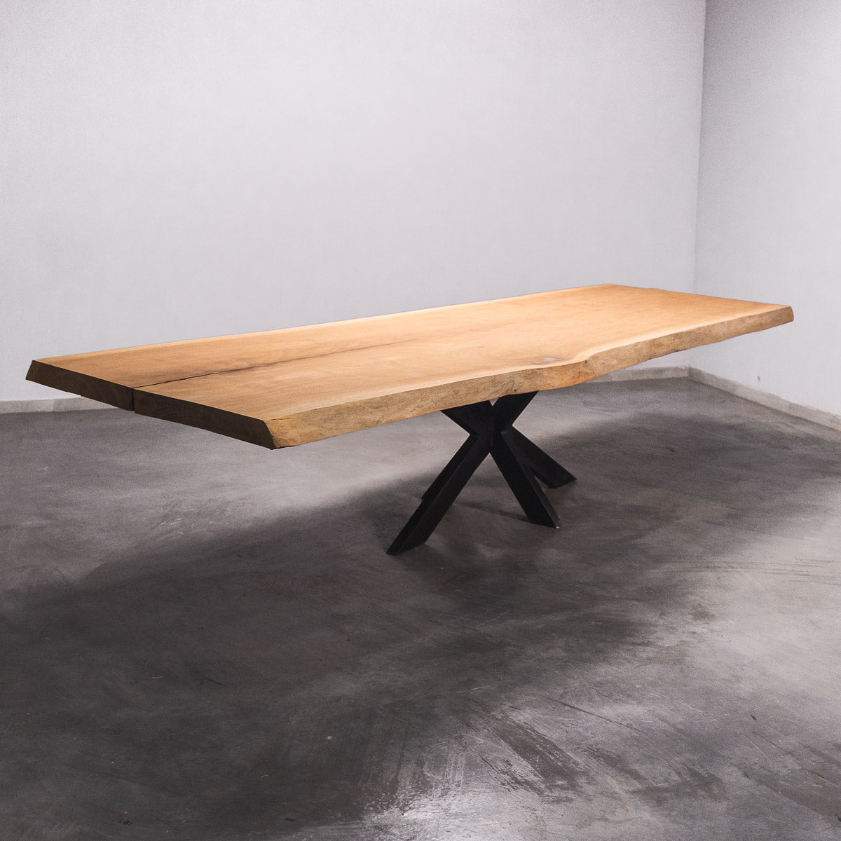 Baumscheiben Esstisch Sipo  - 350 x 120 x 7 cm