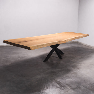 Baumscheiben Esstisch Sipo  - 350 x 120 x 7 cm