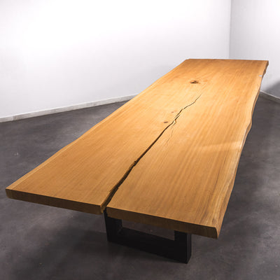 Baumscheiben Esstisch Sipo  - 410 x 130 x 7 cm