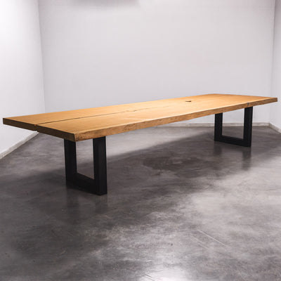 Baumscheiben Esstisch Sipo  - 410 x 130 x 7 cm