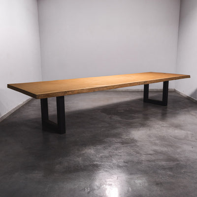 Baumscheiben Esstisch Sipo  - 430 x 125 x 7 cm